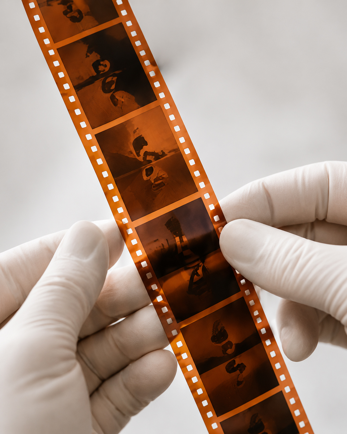 Developed negative film scanning service