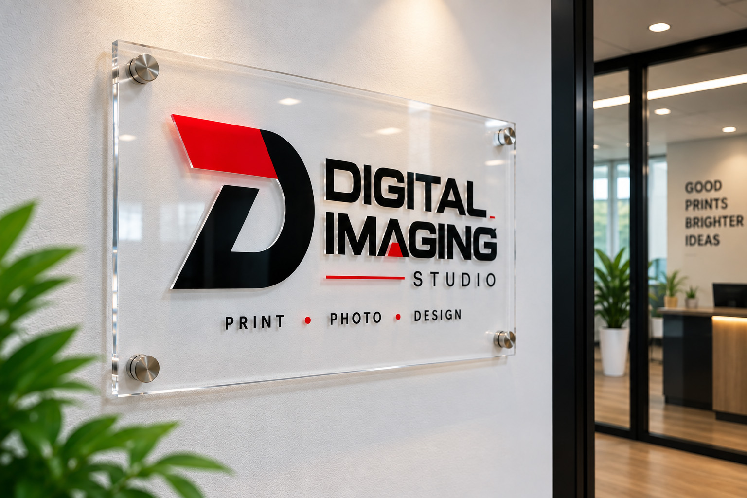 Installed Acrylic Wall Sign