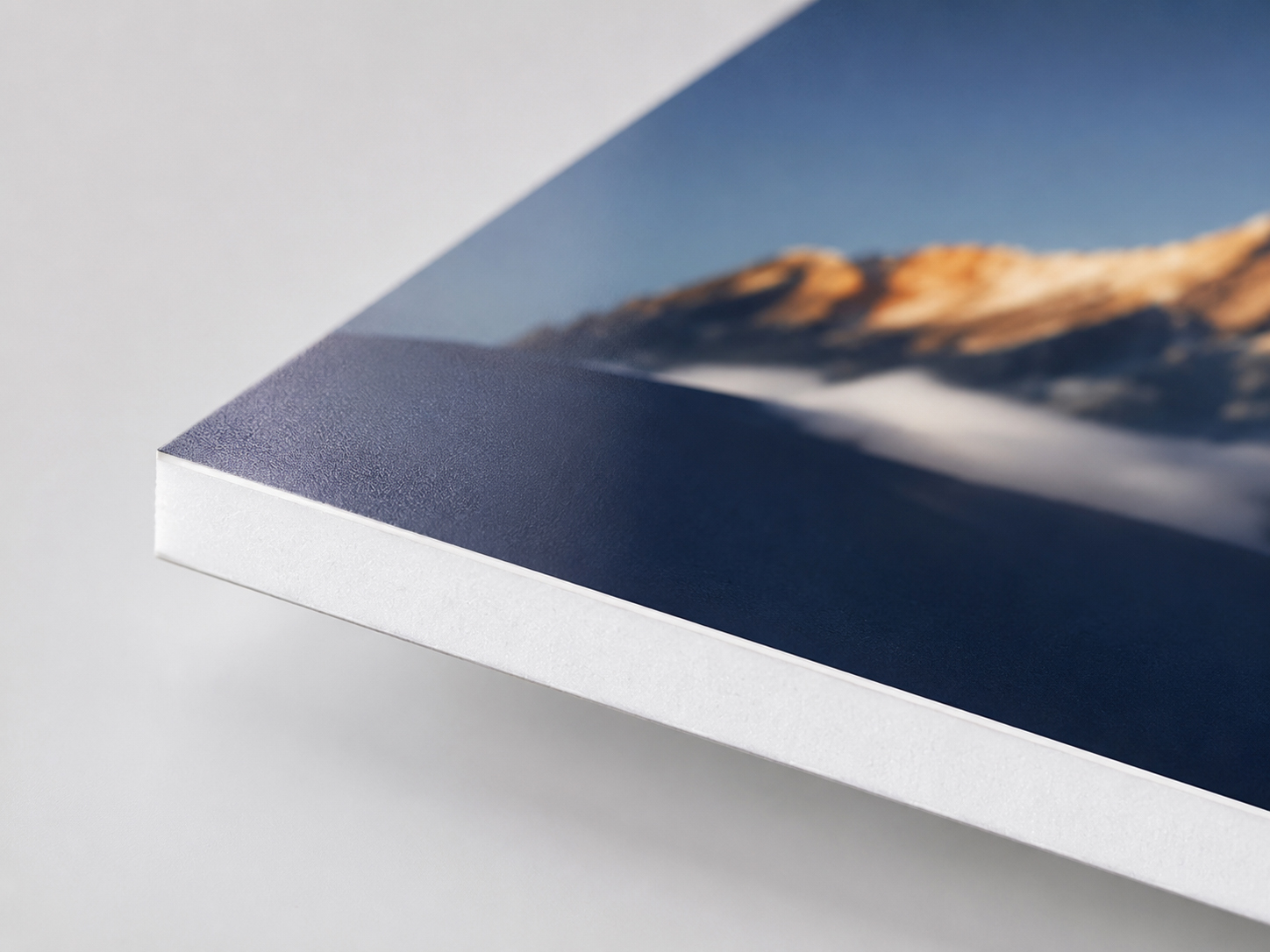 5mm foamboard poster material close up