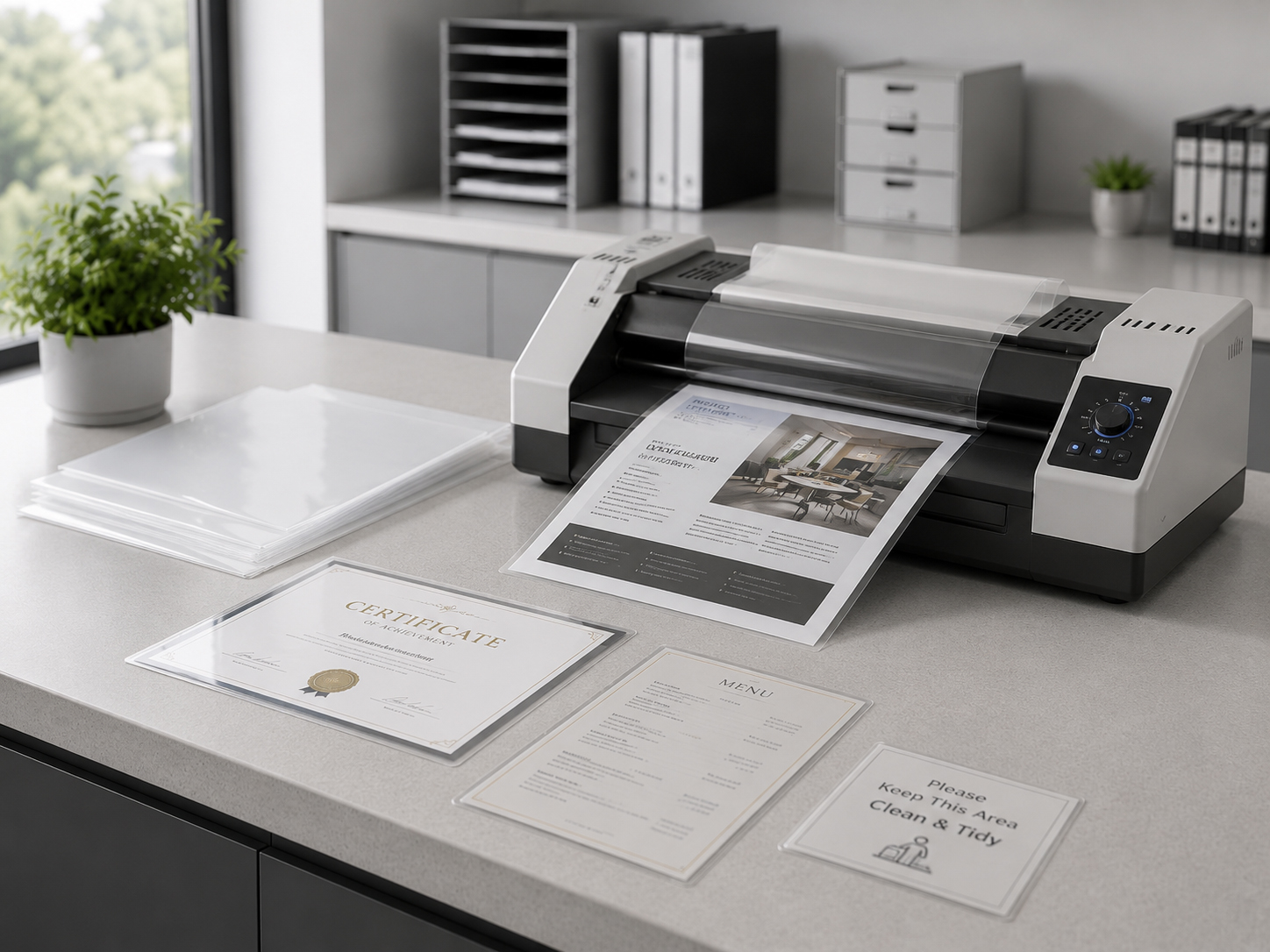 Hot laminate or hard laminate service